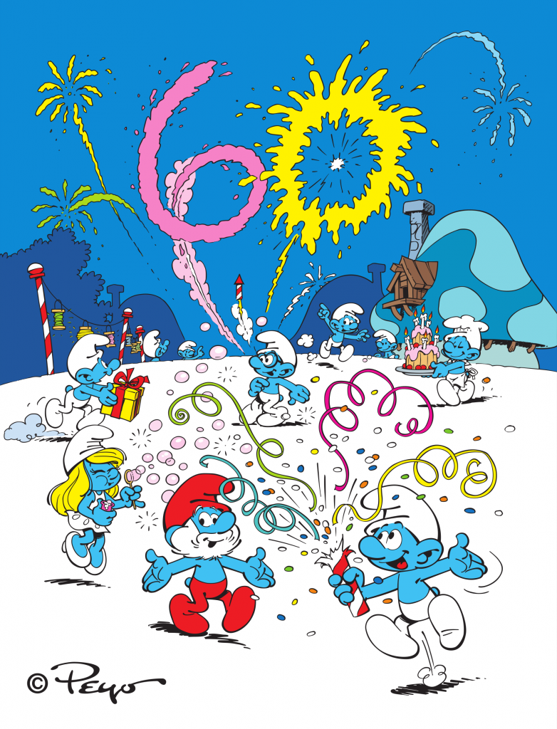 Les Schtroumpfs : six décennies