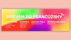 Spievam po francúzsky 2022: zápisy sú otvorené