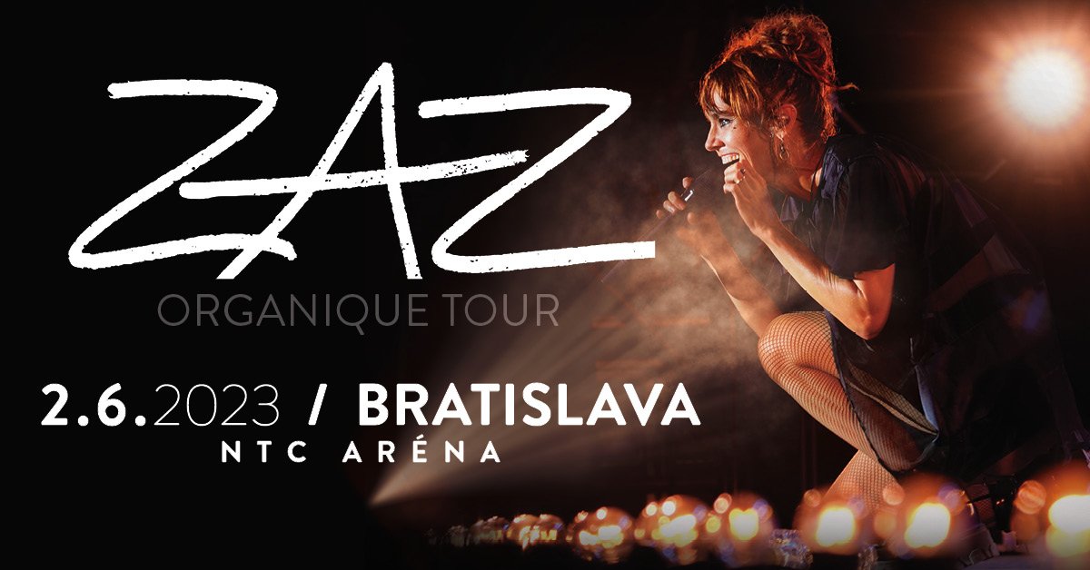 La chanteuse française ZAZ se produira à nouveau à Bratislava
