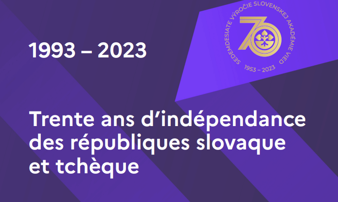 Invitation à la conference – Trente ans d’indépendance des républiques slovaque et tchèque