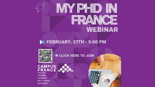 Webinár: My PhD in France