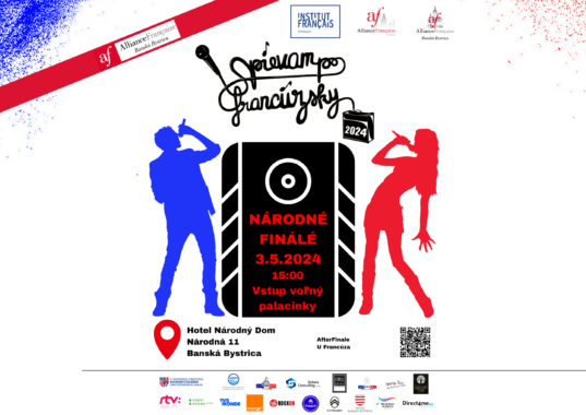 La finale de concours de la chanson française Spievam po francúzsky 2024 aura lieu le 03 mai à Banská Bystrica