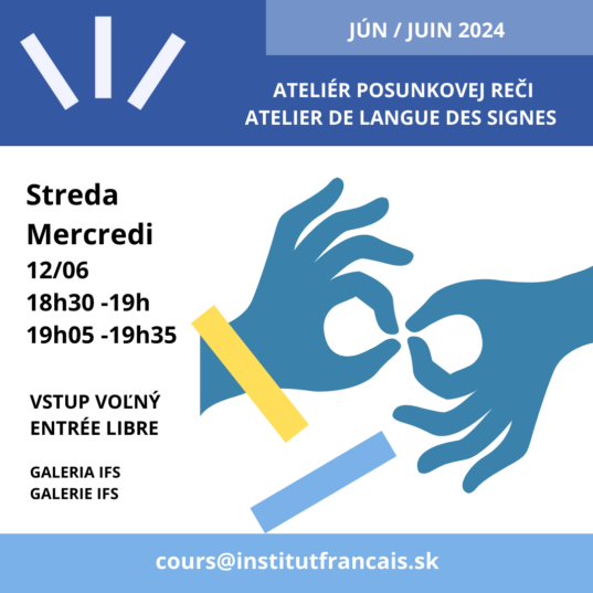 Atelier de langue des signes