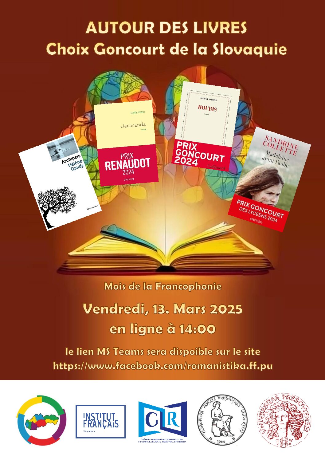 Autour des livres : Choix Goncourt Slovaquie
