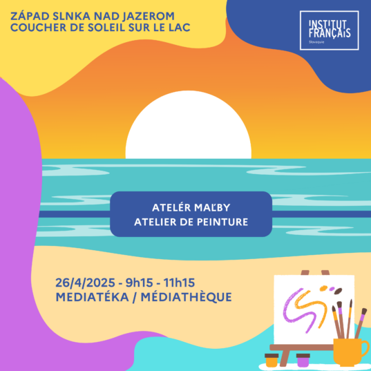 Ateliér maľby „Západ slnka nad&nbsp;jazerom“