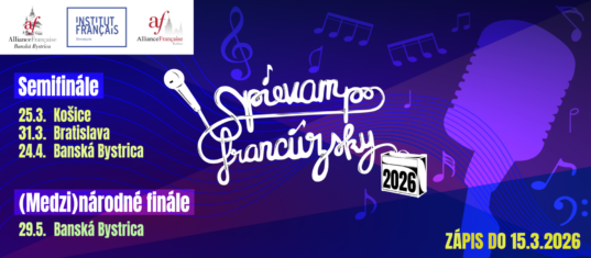 Finále Spievam po&nbsp;francúzsky 2024 v&nbsp;Banskej Bystrici