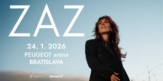 🎶 Koncert ZAZ v Bratislave – Vyhrajte vstupenky